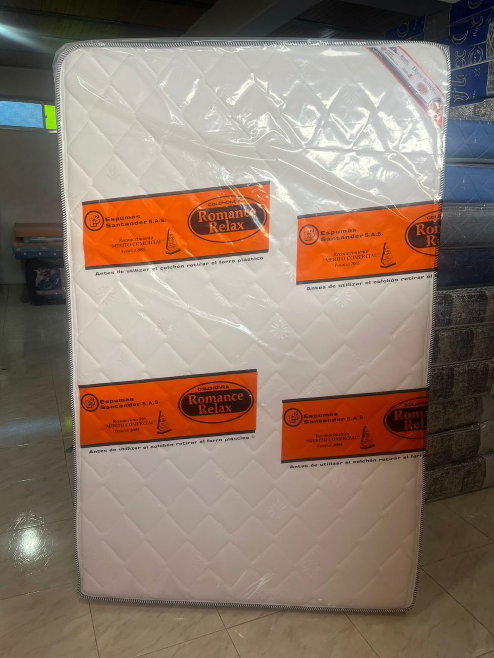 colchon romance relax semi ortopedico 1,20 colchon romance relax semi ortopedico 1,20